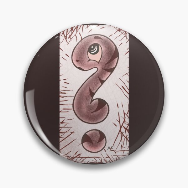 Item preview, Cute question mark snake in brown narrow designed and sold by marinasfamily.