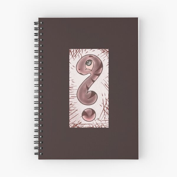 Item preview, Cute question mark snake in brown narrow designed and sold by marinasfamily.