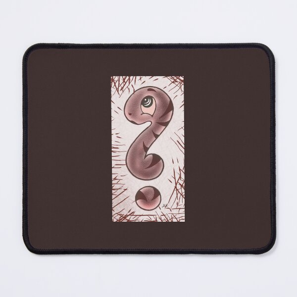 Item preview, Cute question mark snake in brown narrow designed and sold by marinasfamily.