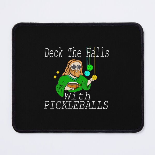 Item preview, Deck The Halls With Pickleballs Funny designed and sold by box-artshop.