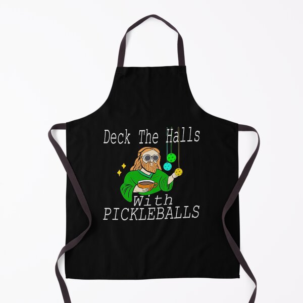 Item preview, Deck The Halls With Pickleballs Funny designed and sold by box-artshop.