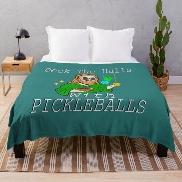 Item preview, Deck The Halls With Pickleballs Funny designed and sold by box-artshop.
