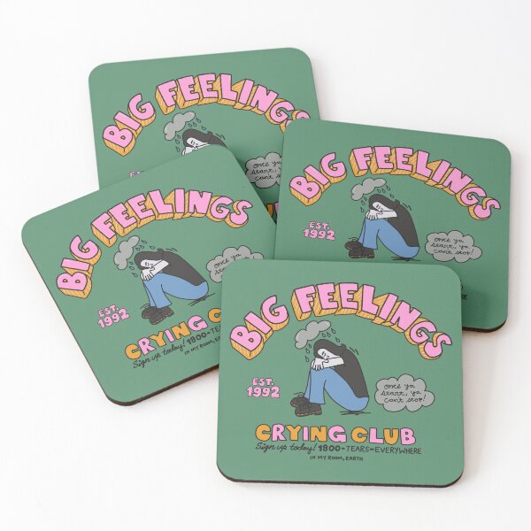 Item preview, Big Feelings Crying Club designed and sold by crystaldraws.