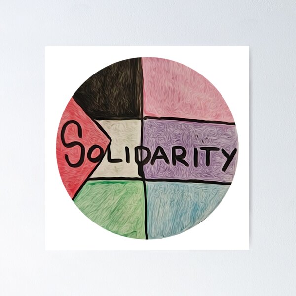 Item preview, Palestinian and Bisexual Solidarity Flags designed and sold by feardeargcrafts.