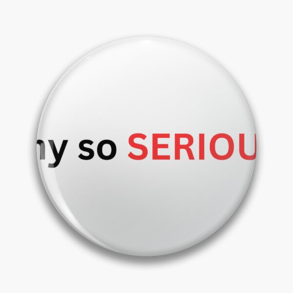 Item preview, Why so serious? text sticker designed and sold by Anannya  Mondal.