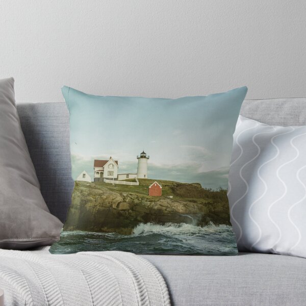 Item preview, Nubble Lighthouse on Vintage Fujifilm (2 of 4) designed and sold by DeloreStudio.
