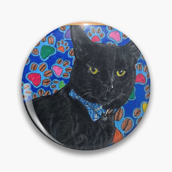 Item preview, Black Cat Coffee Love designed and sold by Artladyjen.