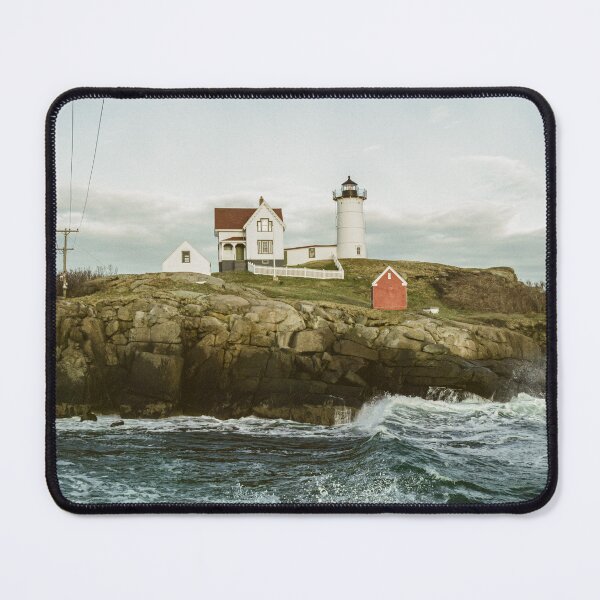 Item preview, Nubble Lighthouse on Vintage Fujifilm (3 of 4) designed and sold by DeloreStudio.