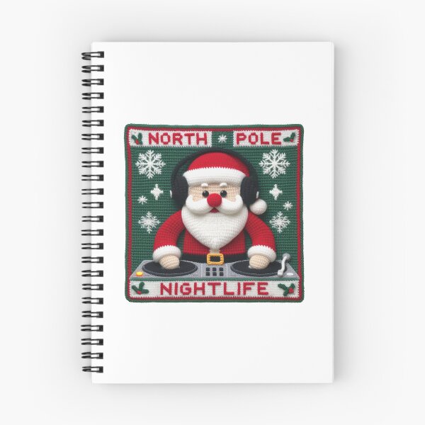 Item preview, North Pole Nightlife - DJ Santa Funny Christmas Music designed and sold by Urban-Alien.