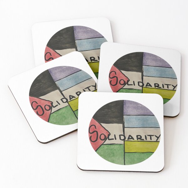 Item preview, Palestinian and Achillean MLM Solidarity Flags designed and sold by feardeargcrafts.