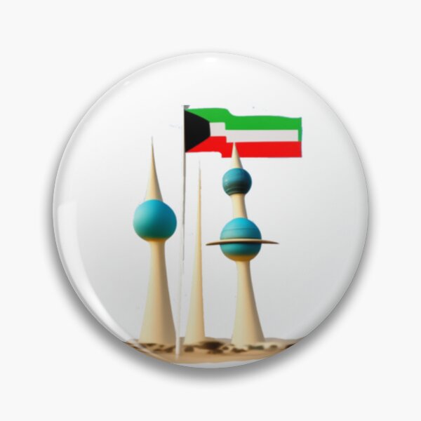 Item preview, Kuwait country- Kuwait Towers_ White designed and sold by oceanisea.