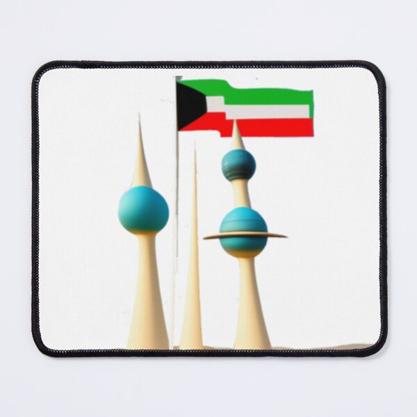 Item preview, Kuwait country- Kuwait Towers_ White designed and sold by oceanisea.