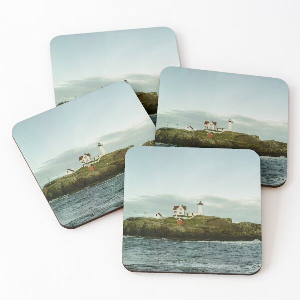 Item preview, Nubble Lighthouse on Vintage Fujifilm (4 of 4) designed and sold by DeloreStudio.