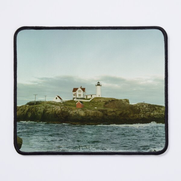 Item preview, Nubble Lighthouse on Vintage Fujifilm (4 of 4) designed and sold by DeloreStudio.