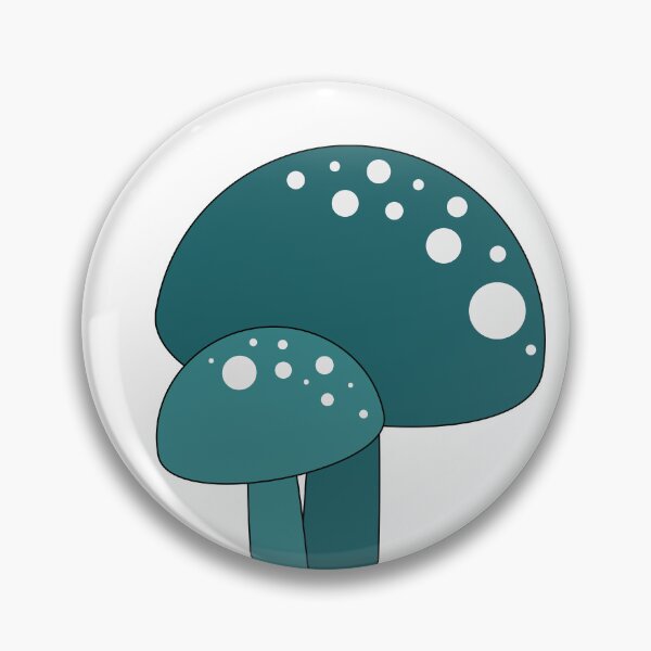 Item preview, Whimsical Teal Mushrooms designed and sold by Nature Gnomes.