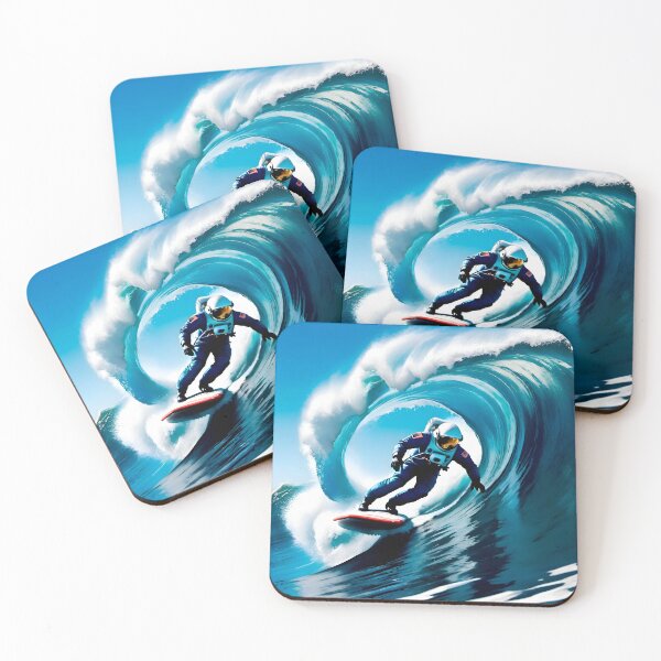 Item preview, Cosmic Surfer designed and sold by Creaciontrompiz.