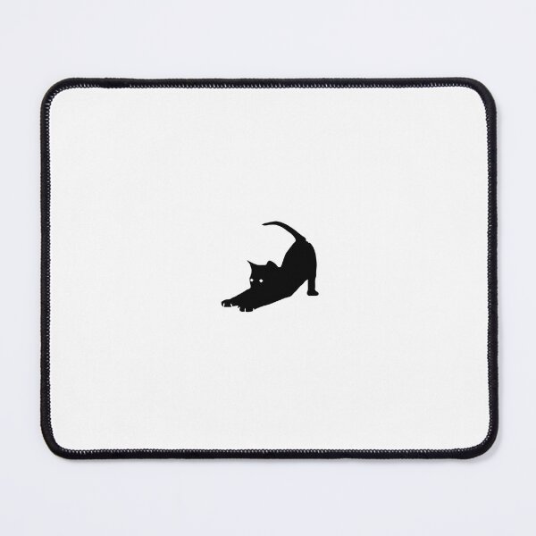 Item preview, Cat Stretching Silhouette designed and sold by Over & Out Designs .
