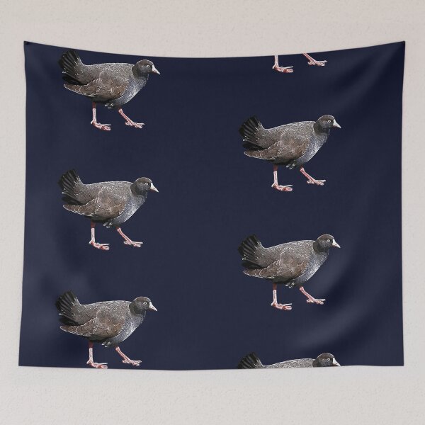 Item preview, Black-tailed Nativehen White Alternate Design  designed and sold by designsasstultd.
