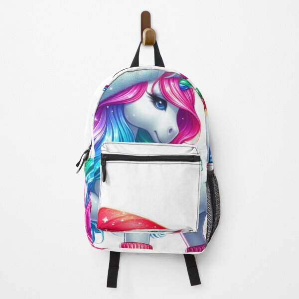 Item preview, Festive Neon Unicorn: Holiday Magic in Full Color designed and sold by TeetasticBtque.
