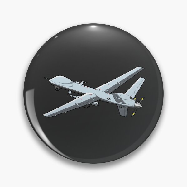 Item preview, General Atomics MQ-9 Reaper Drone - Sleek Military UAV Decal designed and sold by PilotDecals.