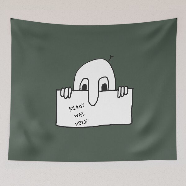 Item preview, Kilroy Was Here designed and sold by Sadie-Alexis.