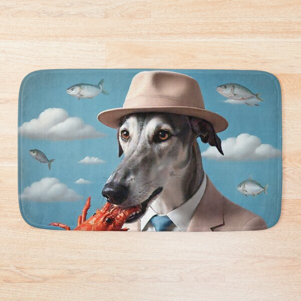 Item preview, Greyhound Having a Seafood Dinner designed and sold by vwcallais.