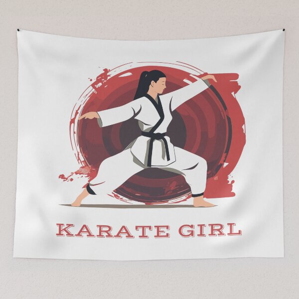 Item preview, Karate girl designed and sold by drowndeep.