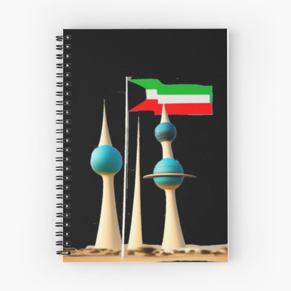Item preview, Kuwait country- Kuwait Towers_ Black designed and sold by oceanisea.