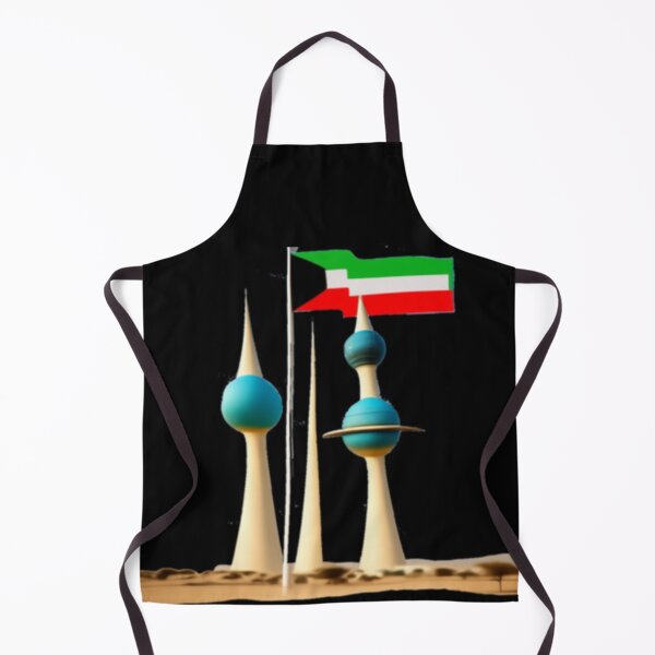 Item preview, Kuwait country- Kuwait Towers_ Black designed and sold by oceanisea.