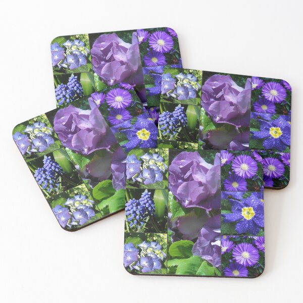 Item preview, Floral Collage Featuring Fragrant Floribunda Roses designed and sold by SunriseRose.