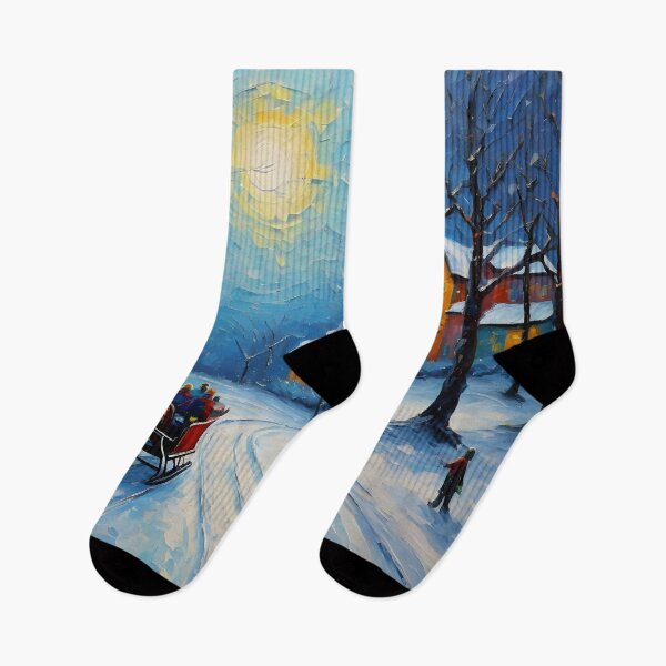 Item preview, Dashing Through The Snow designed and sold by Paw's Arts.