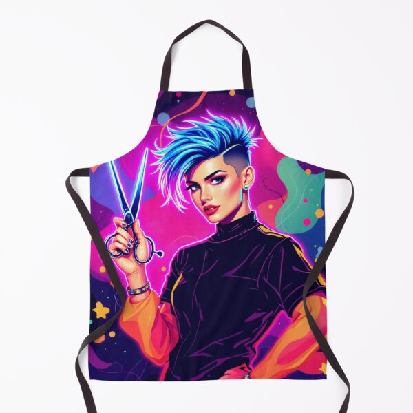 Item preview, Neon Hairdresser designed and sold by Azrabi.