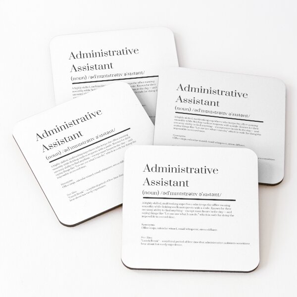 Item preview, Administrative Assistant definition  designed and sold by KJGHeadRowdy.