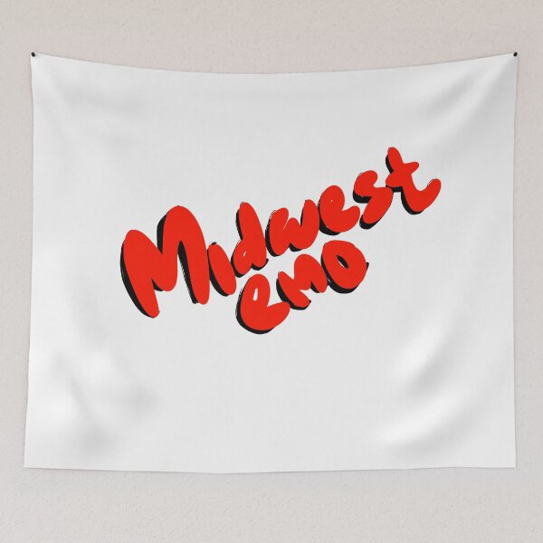 Item preview, Midwest emo art drawing designed and sold by baliken.