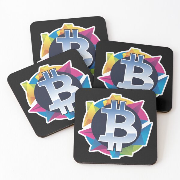 Item preview, Vibrant Bitcoin Crystal Art designed and sold by cabana.space.