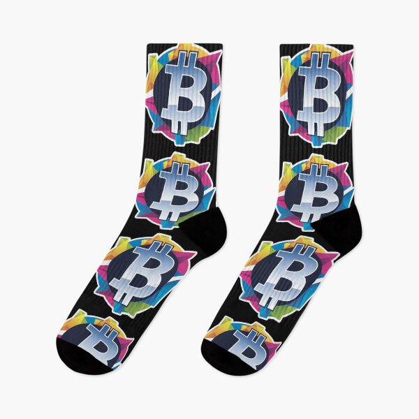 Item preview, Vibrant Bitcoin Crystal Art designed and sold by cabana.space.