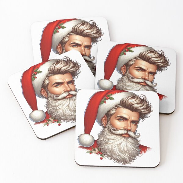 Item preview, Santa with a Spark: The Charming Clause designed and sold by TeetasticBtque.