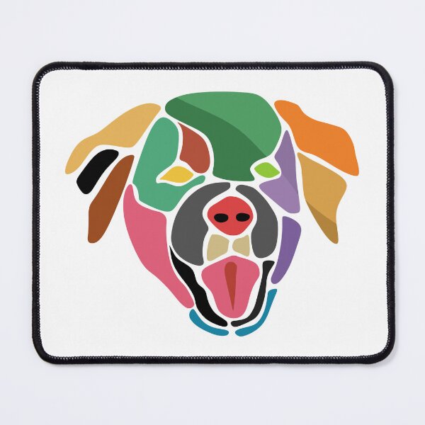 Item preview, dog, head, multicolored designed and sold by ak7sailor.