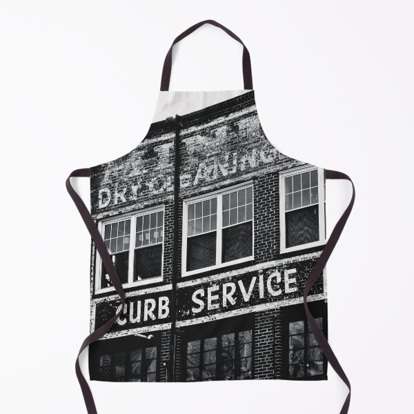 Item preview, Black and White Photo of Vintage Laundromat - Asheville, NC designed and sold by FraireDesign.