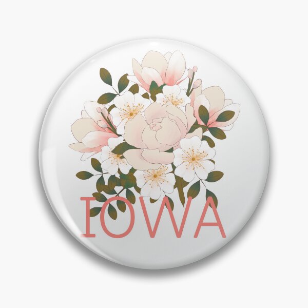 Artikelvorschau, Iowa Wild Rose State Flower Klassisches T-Shirt Sticker entworfen und verkauft von ThinkNature!.