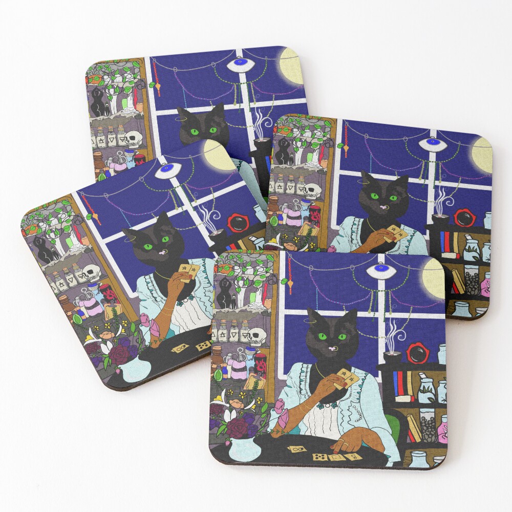 Item preview, Coasters (Set of 4) designed and sold by JennEclectic.