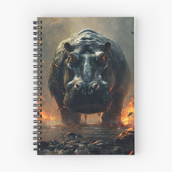 Item preview, Indestructible Inferno Hippo designed and sold by ExiledBeast.