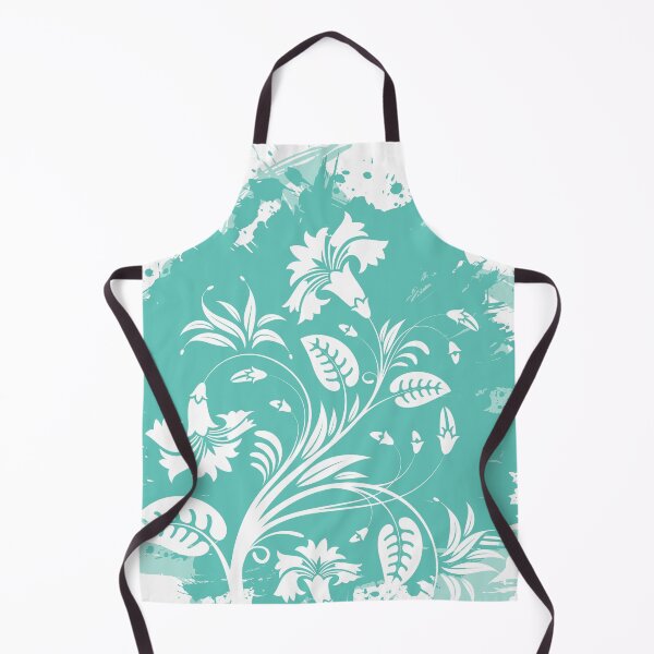 Artikelvorschau, Türkises Blumenhemd | Tailliertes T-Shirt mit U-Ausschnitt | 0003 | entworfen und verkauft von 867designs.