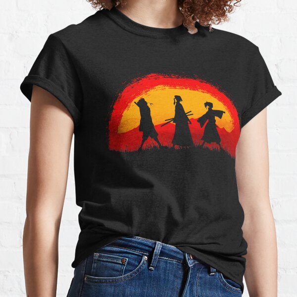 Samurai Champloo walking on sunset Classic T-Shirt