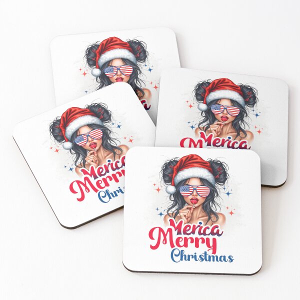 Item preview, Merica Merry Christmas - Patriotic USA - Xmas for mom designed and sold by Oz64.