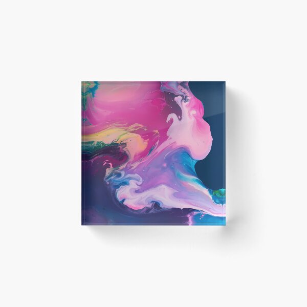Item preview, Aurora Dreams art design abstract paint designed and sold by ART ATTACK ZONE.