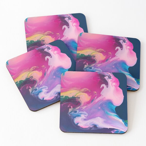 Item preview, Aurora Dreams art design abstract paint designed and sold by ART ATTACK ZONE.