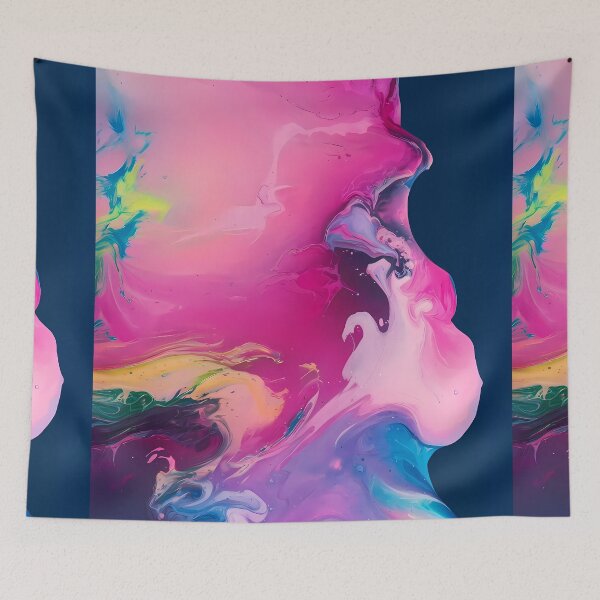Item preview, Aurora Dreams art design abstract paint designed and sold by ART ATTACK ZONE.