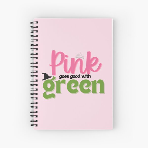 Item preview, Wicked Movie Quote Pink goes good with Green designed and sold by baranskini.
