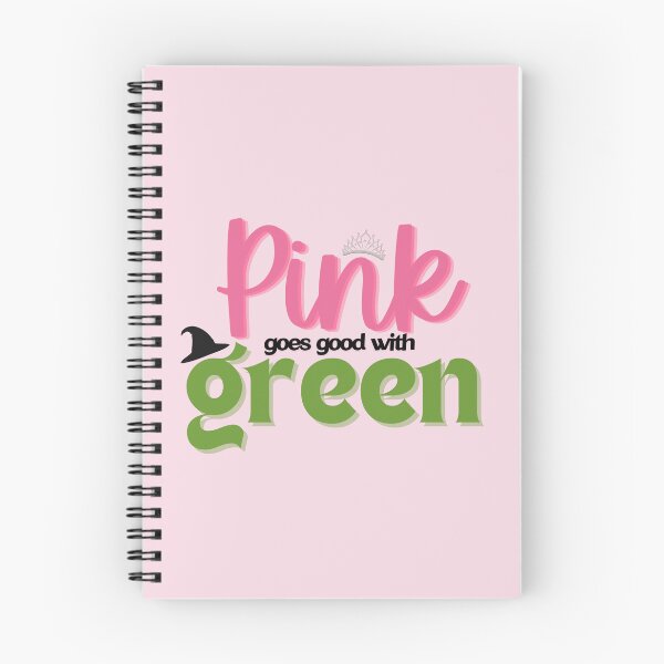 Item preview, Wicked Movie Quote Pink goes good with Green designed and sold by baranskini.